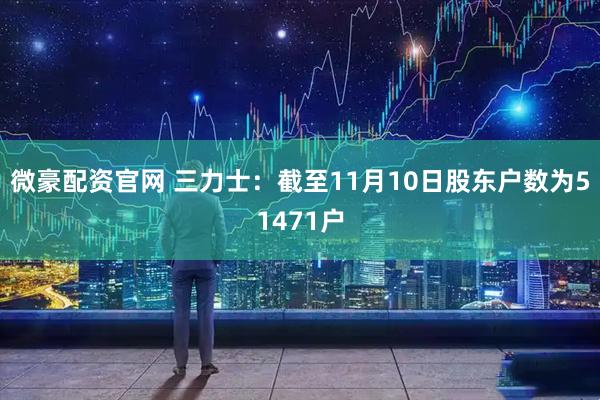 微豪配资官网 三力士：截至11月10日股东户数为51471户
