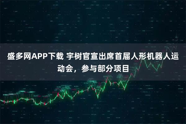 盛多网APP下载 宇树官宣出席首届人形机器人运动会，参与部分项目